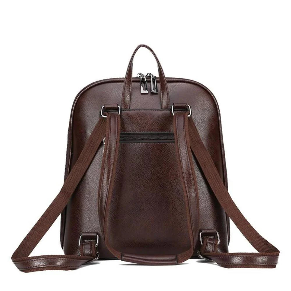 Classic™ | Elegant Double-Zipper Backpack