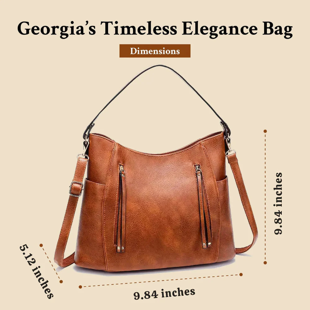 Georgia™ | Timeless Vintage Shoulder Bag