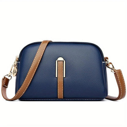 Mila™ | Litchi Crossbody Bag