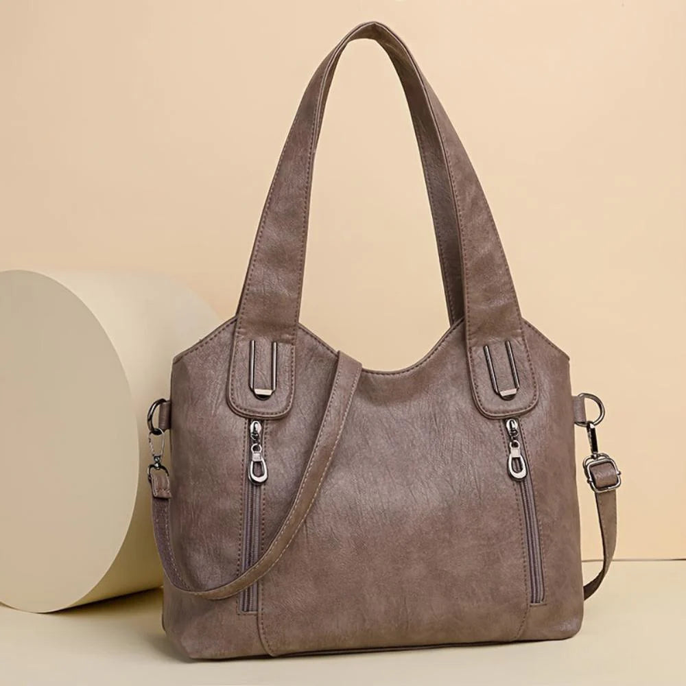 Emma™ | Retro Chic Tote Shoulder Bag