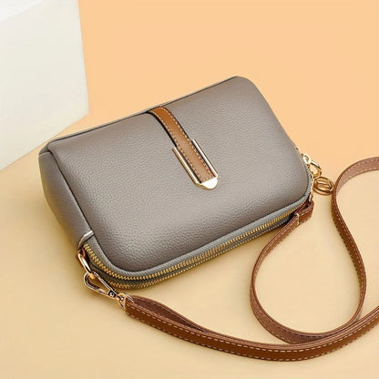 Mila™ | Litchi Crossbody Bag