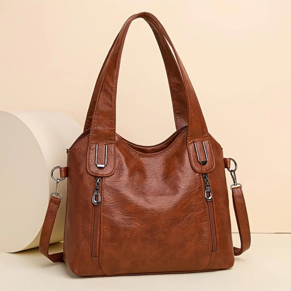 Emma™ | Retro Chic Tote Shoulder Bag