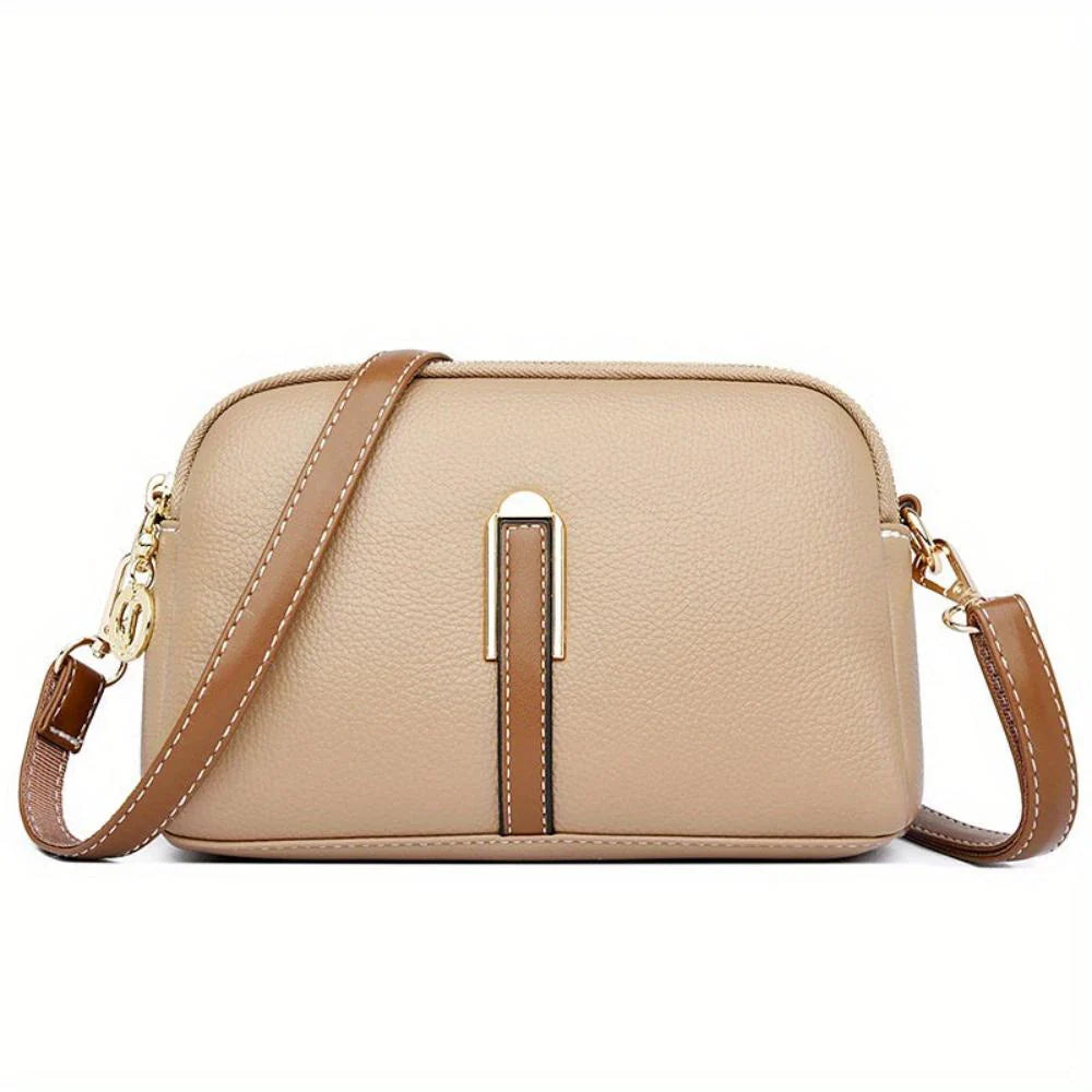 Mila™ | Litchi Crossbody Bag
