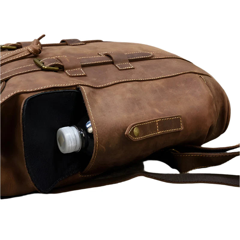 Backpack™ | Spacious Leather Travel Bag