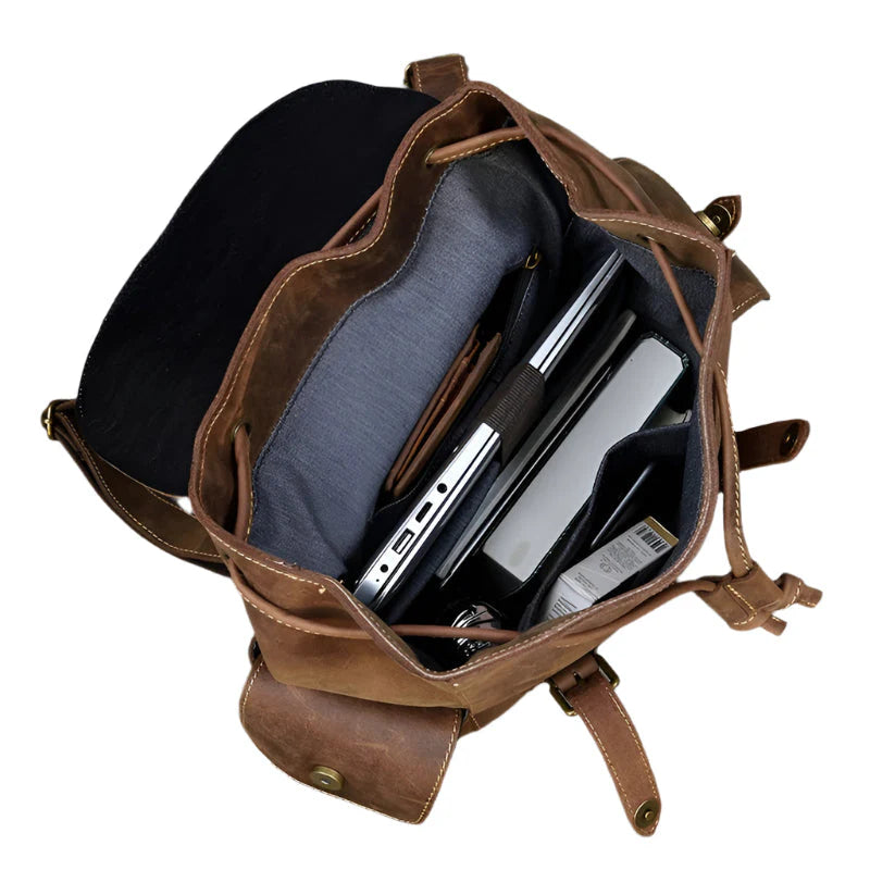 Backpack™ | Spacious Leather Travel Bag