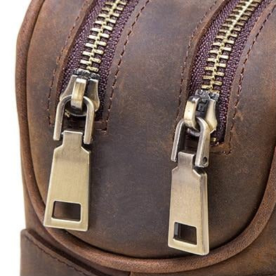 Nomad™ | Durable Leather Toiletry Bag