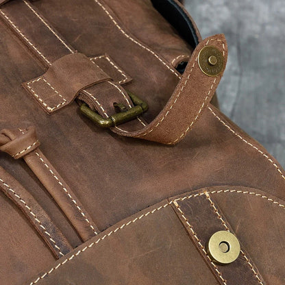 Backpack™ | Spacious Leather Travel Bag