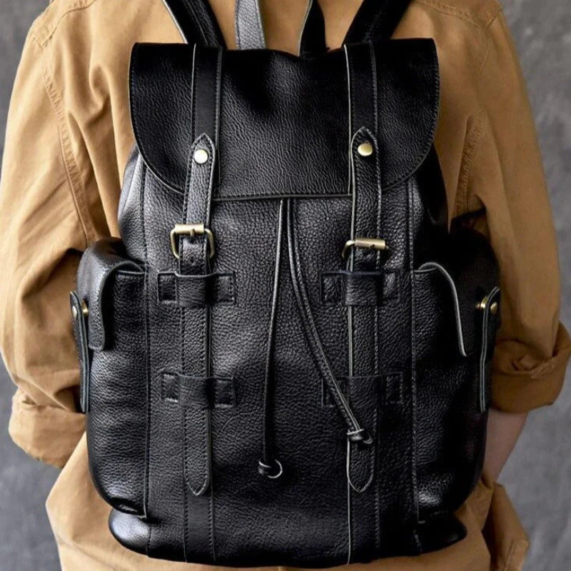 Backpack™ | Spacious Leather Travel Bag