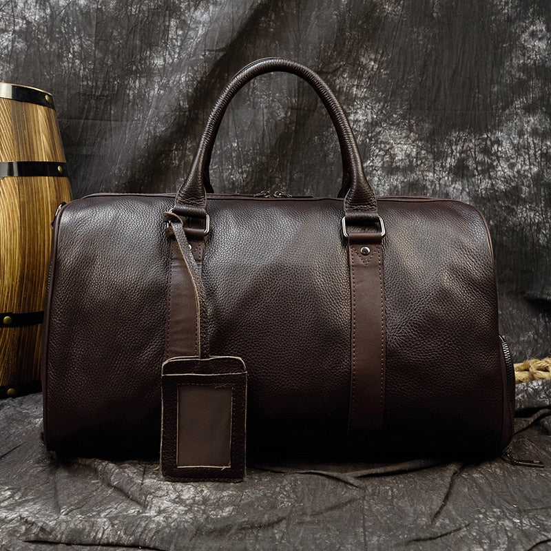 Nomad™ | Soft Real Leather Travel Bag