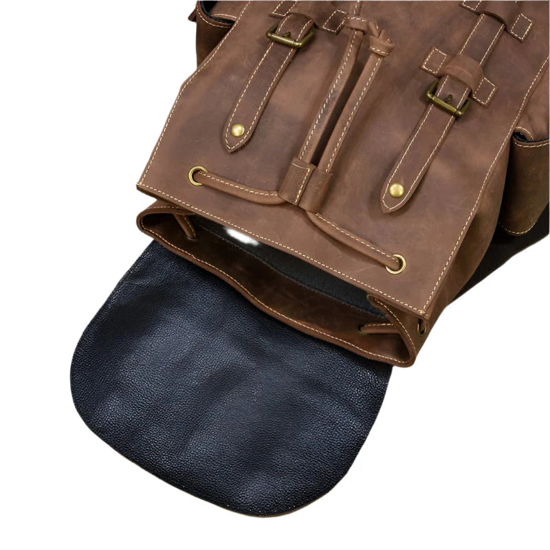 Backpack™ | Spacious Leather Travel Bag