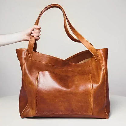 Noelia™ | Vintage Leather Shoulder Bag