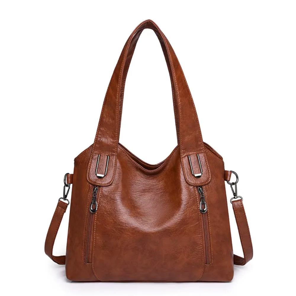 Emma™ | Retro Chic Tote Shoulder Bag