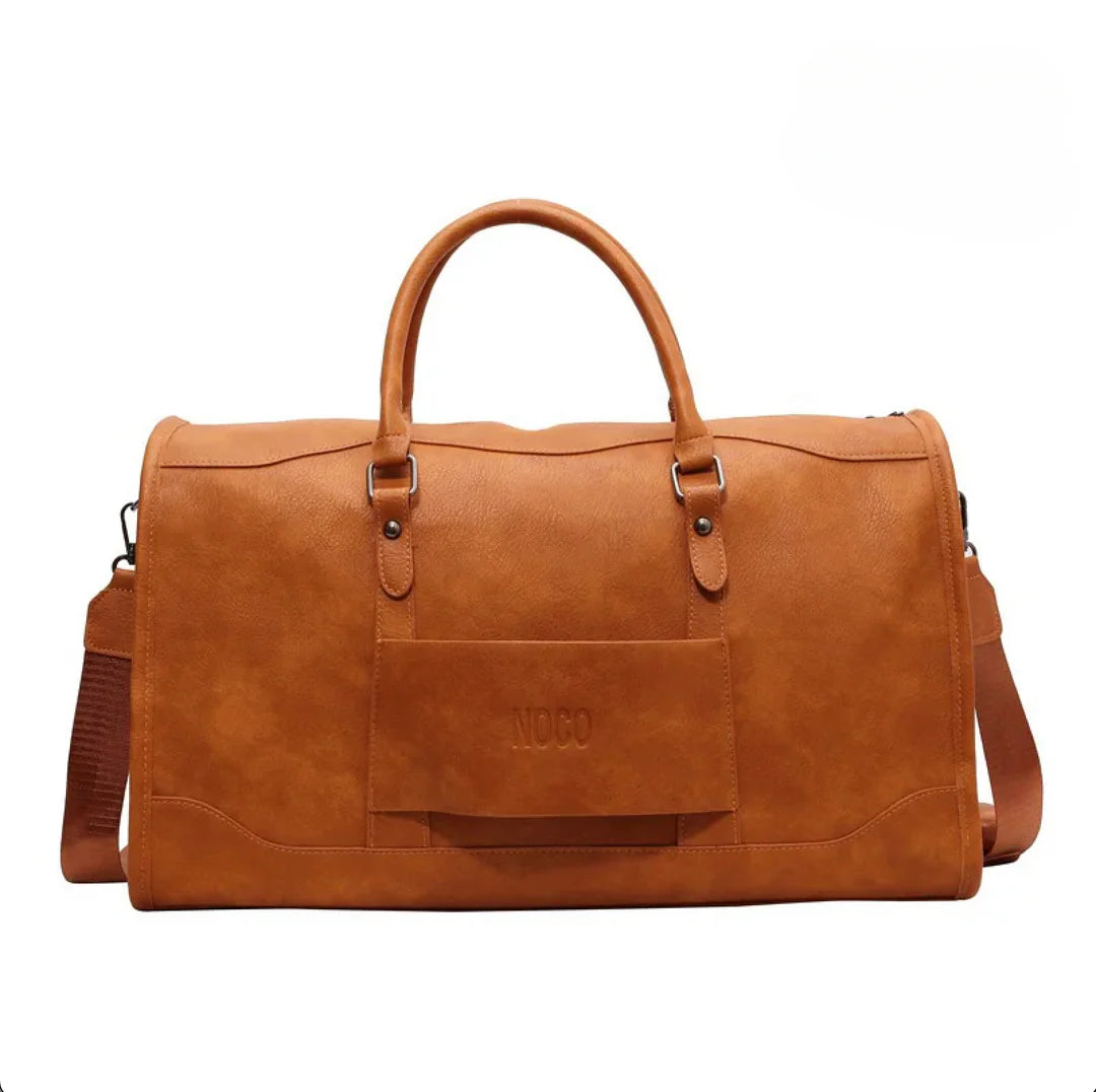 Tan™ | Classic Leather Weekend Bag