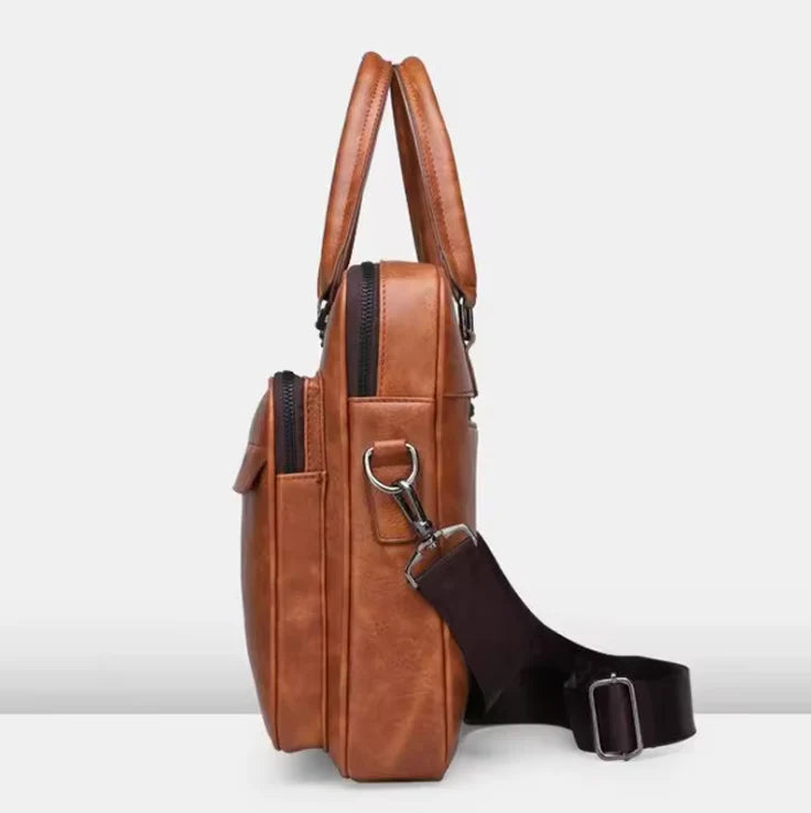 Danial™ | Premium Leather Laptop Bag