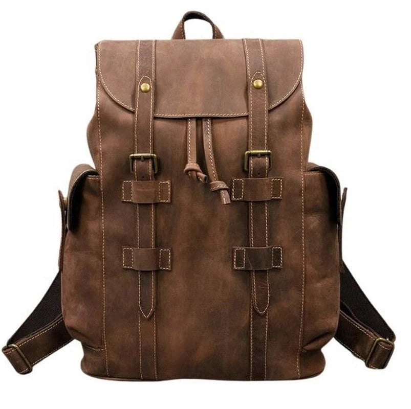 Backpack™ | Spacious Leather Travel Bag