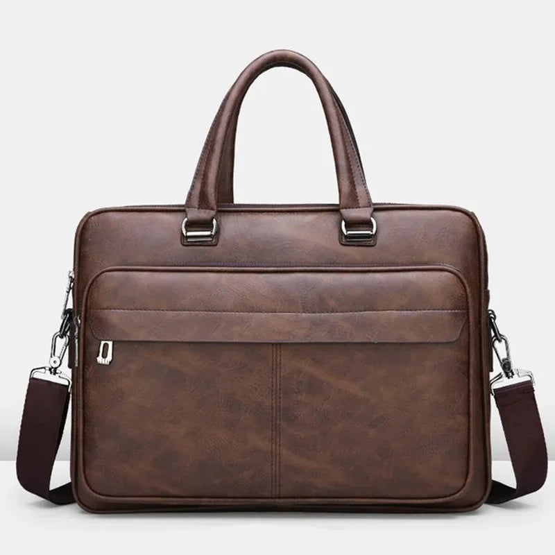 Danial™ | Premium Leather Laptop Bag
