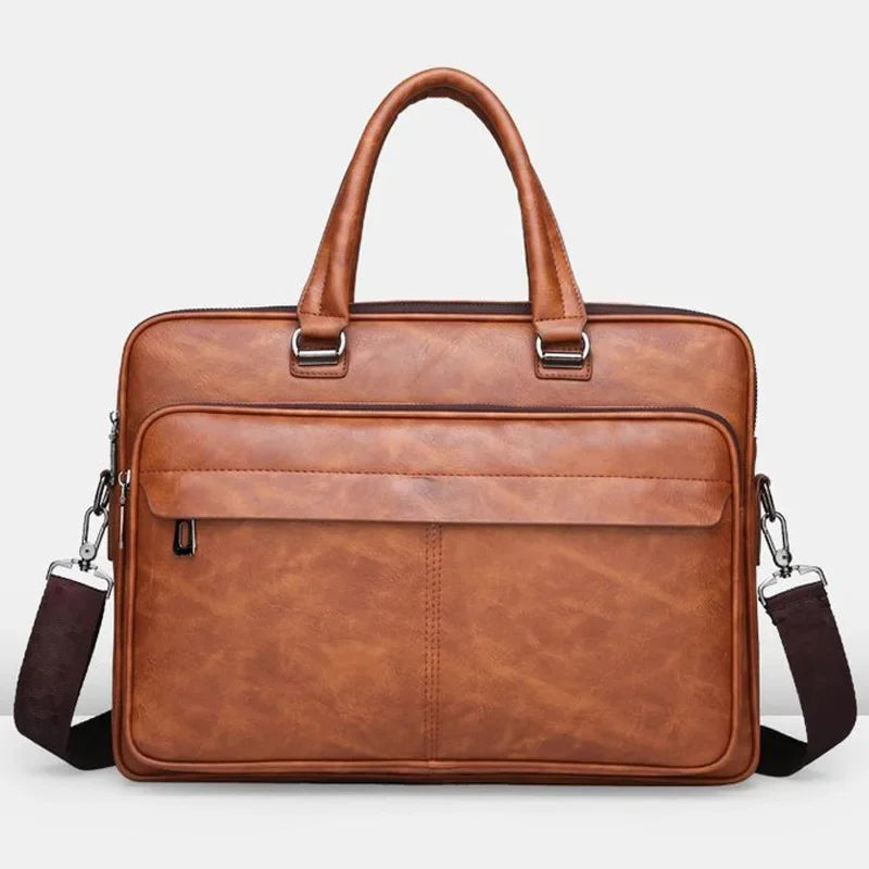 Danial™ | Premium Leather Laptop Bag