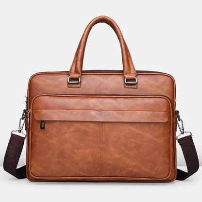 Danial™ | Premium Leather Laptop Bag