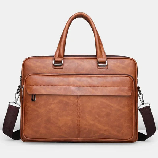 Danial™ | Premium Leather Laptop Bag