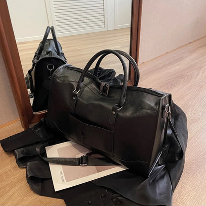 Tan™ | Classic Leather Weekend Bag