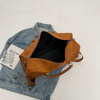 Tan™ | Classic Leather Weekend Bag