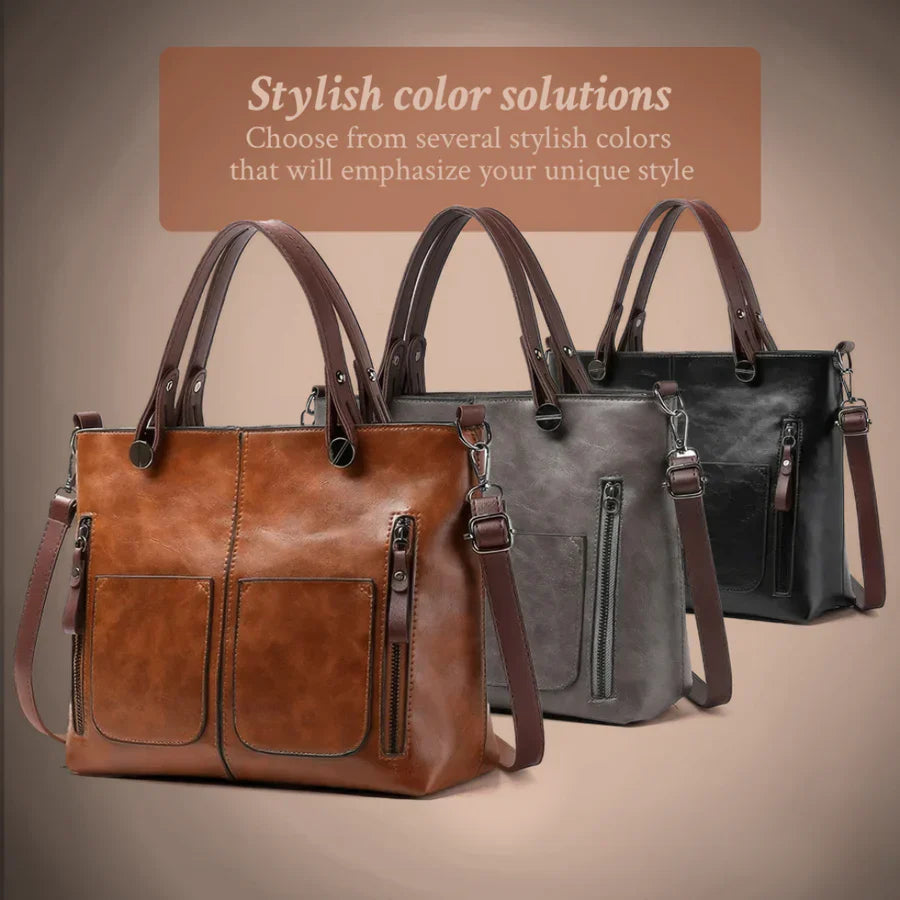 Elegant™ | Vintage Leather Shoulder Bag